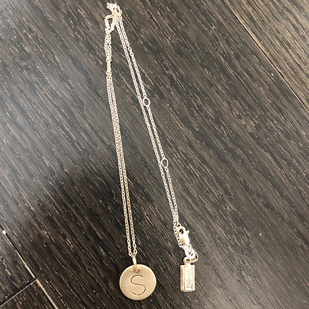 Baroni Initial S Necklace